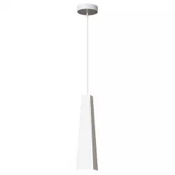 Pluma white chandelier 3D model