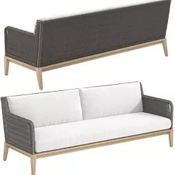 Restoration Hardware 87 inch albion sofa 3D model