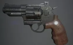 revolver 3D model