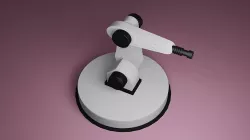 Robot hand 3D model