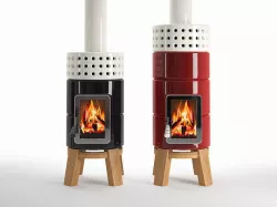 Round stack slim wood     Round stack slim wood 2 size 3D model