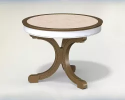 Round table 3D model