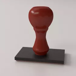Rubber Stamp 3D model