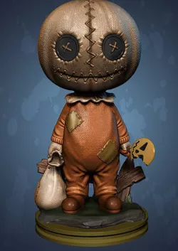 SAM HALLOWEEN 3D model
