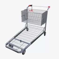 Shopping cart v2 3D model