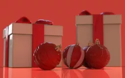 Simple Christmas Pack Low-poly 3D model