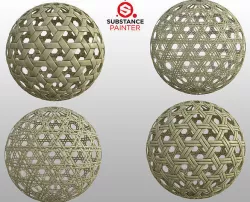 Smart Material - Hex Weave Texture