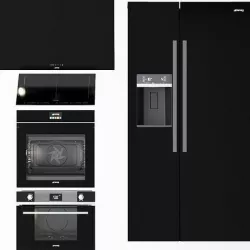 Smeg Appliance Set 3D model