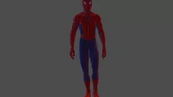 Spiderman Low-poly 3D model