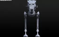 Star Wars AT-ST vehicle 3D model
