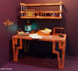 The wizards desktop 3D model