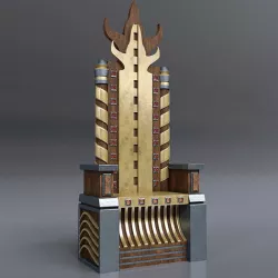 THRONE 3D model