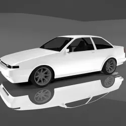 toyota ae86 3D model