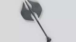 Two Sided Battle Axe 3D model