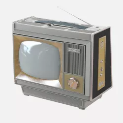 USSR Tv Retro 3D model
