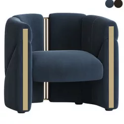 Visionnaire Petra Armchair 3D model
