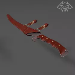 Weapon Series - Bloody Slashing Knife 3D model