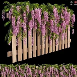 Wisterial tree 18 3D model