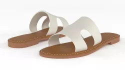 Women Slide Sandal 3D model