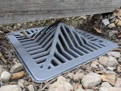 250mm Storm Water Drain Grate with Leaf Guard