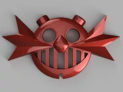 3d Modern Dr Eggman / Dr Robotnik Logo