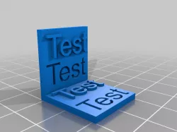 3D Text Test