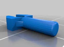 4542590 (Bar 1L with Clip Mechanical Claw, Cut Edges and Hole on Side)