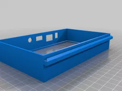 7" inch LCD case extrusion mount