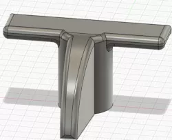 Airbus brake handle homecockpit -no labeling-