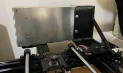 Anycubic Mega Zero Rear Mount for Mean Well LRS-350 Power Supply