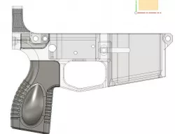 AR Pistol Grip 5 Deg Cant Stubby & Chubby