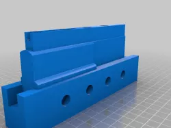 ar15 upper vise block with gas tube hole