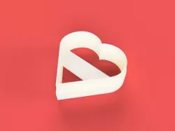 Basic Heart Shaped Cookie Cutter