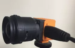 Basler Dart Camera backplate and Tripod Mount
