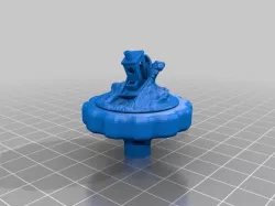 Benchy(on water) Extruder knob Ender 3
