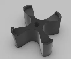 Blink camera mount spacer with angle