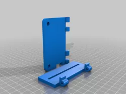 Bracket 59mm and hinge