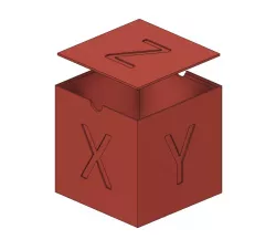 Calibration Cube Organizer / Storage Box
