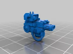 Combi-melta with a roller