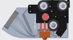 [CR6-SE] Improved original case 40mm fan duct (remix)