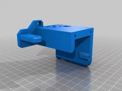 Creality Ender 3/CR10 mount and fan shroud for Triangelab/Phaetus Dragon Hotend, Orbiter Extruder and BLTouch
