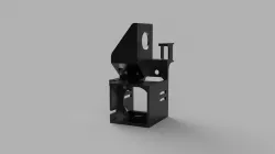 Custom 5 in 1 hot end, direct drive, bl-touch, 20mm noctua cooling, cable management, RGB lighting