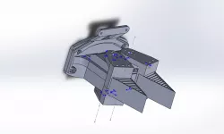 Custom youbot gripper with intel D435