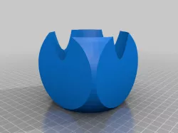 Dice Cup Spheric Cut - Pen Holder Tool Holder