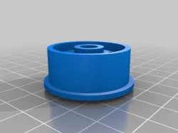 Die-cast truck rims