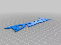 Dime logo with silhouette2