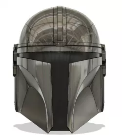 Din-Ish Mandalorian helmet