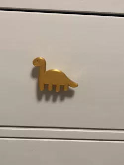 Dinosaur knob (drawer pull)