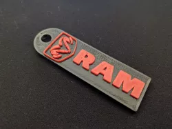 Dodge Ram Keychain