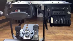 DOF Reality Motion Simulator Platfroms mounts for the Honeycomb Alpha and Bravo. you cna 3D print them and CNC
